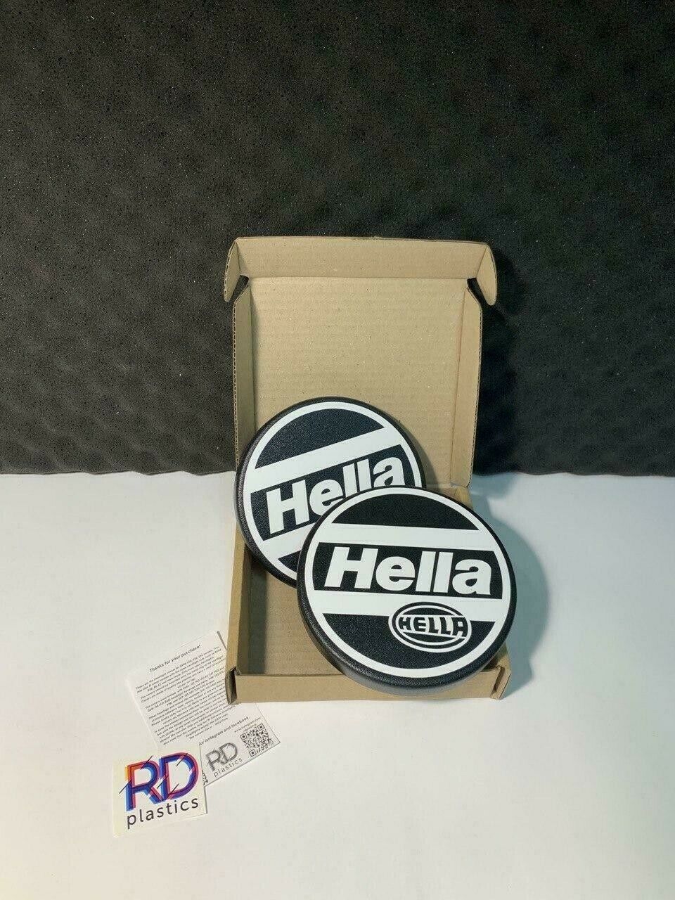SELTENE Hella Style Fernlicht-Euro-Scheinwerferabdeckungen für BMW E30 E32 E34 E28 E9 E3