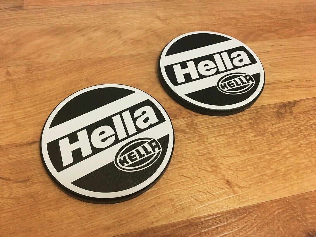 SELTENE Hella Style Scheinwerferabdeckungen Kappen VW GOLF MK2 GTI 16V G60 Rallye