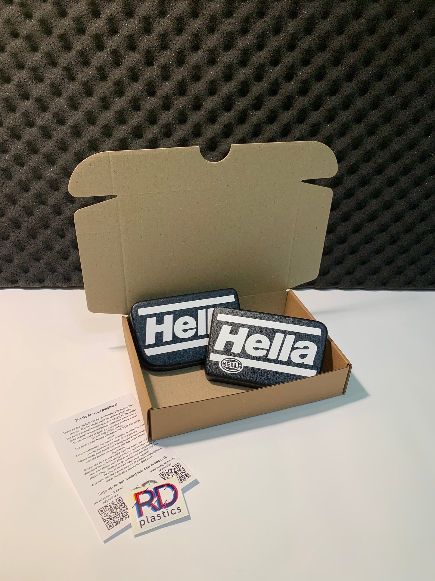 SELTENE Hella Style Nebelscheinwerferabdeckungen für BMW E30