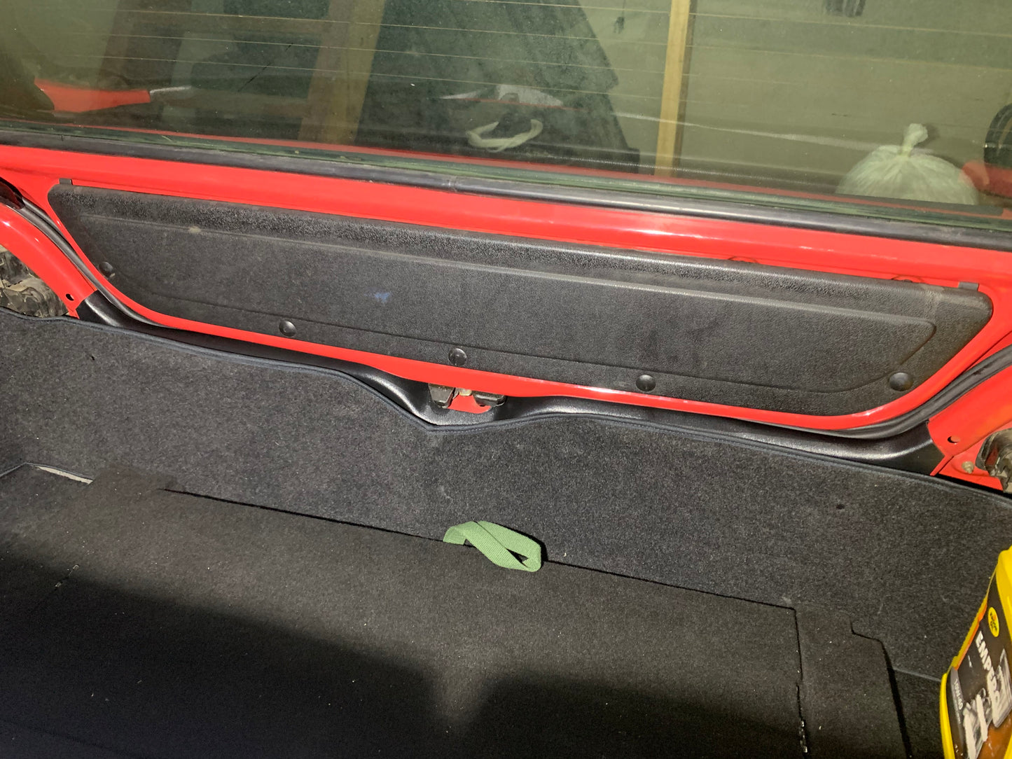 VW Golf 2 Kofferraumverkleidung (Innenraumverkleidung unter der Heckklappe)