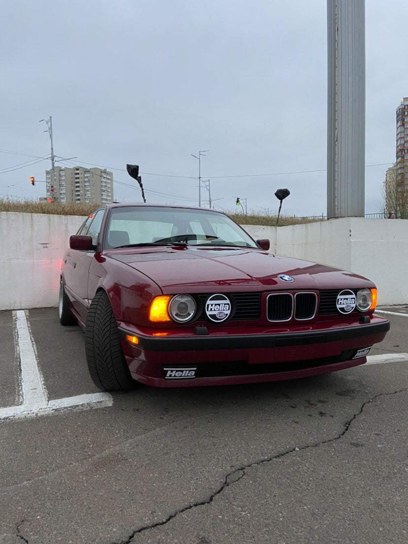 BMW E34 Nebelscheinwerfer-Abdeckkappen, seltener Hella-Stil