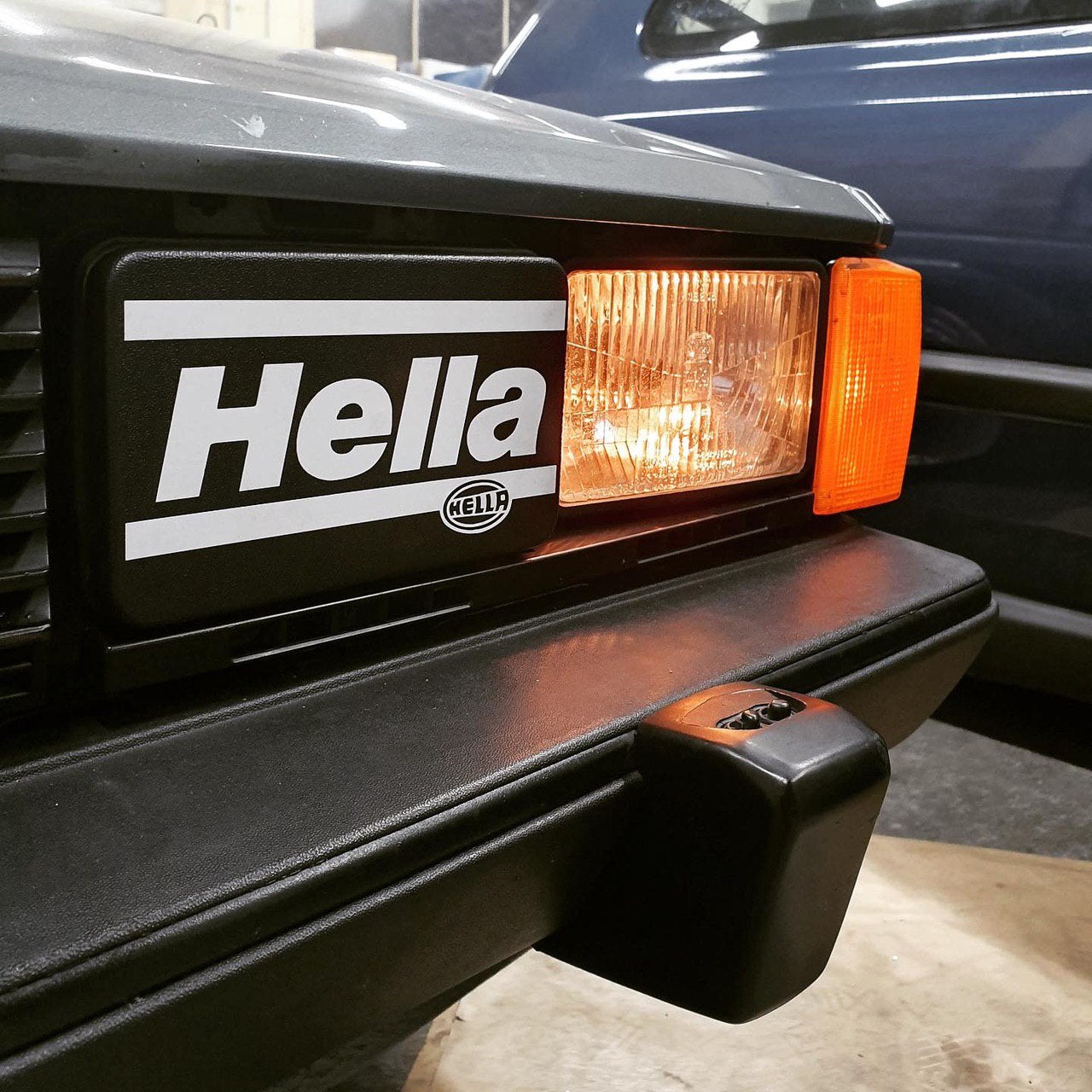 SELTENE Hella Style USA Scheinwerferabdeckungen BMW Taifun VW Scirocco Grill E30 Golf MK2