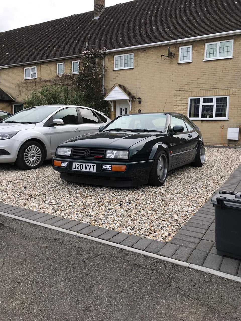 SELTENE Hella Style Phase 2 SCHWARZE Nebelscheinwerferabdeckungen VW Corrado 16V G60 VR6 Facelift
