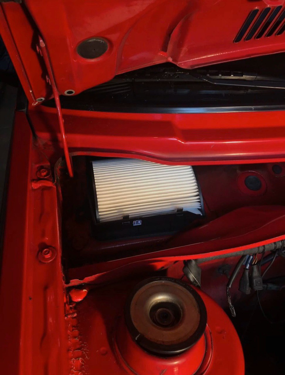Raro Golf Jetta mk2 Corrado filtro de cabina de contaminación de polen LHD AC 16V G60 GTI