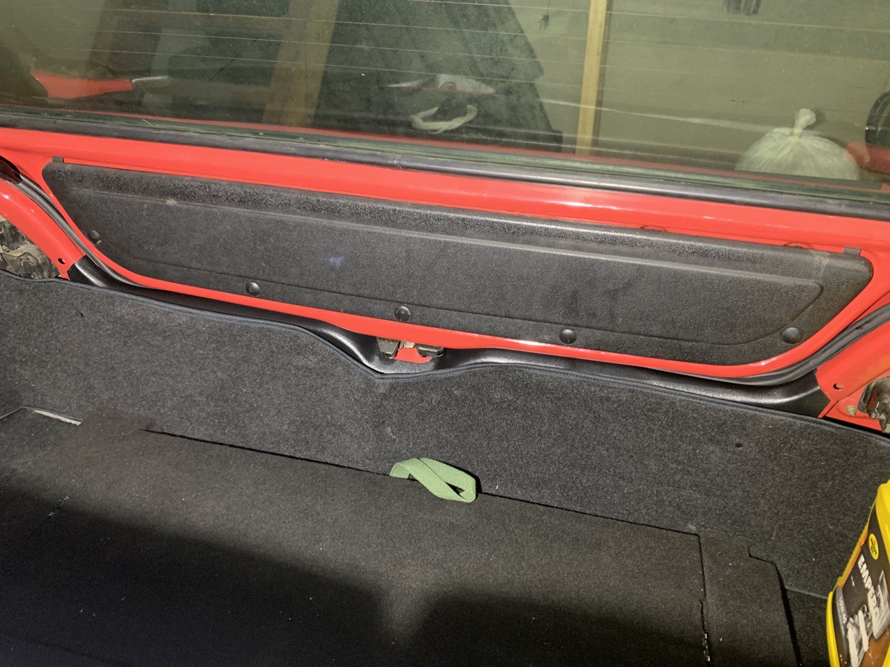 Golf 2 Kofferraummatte / Teppich-Kofferraumverkleidung