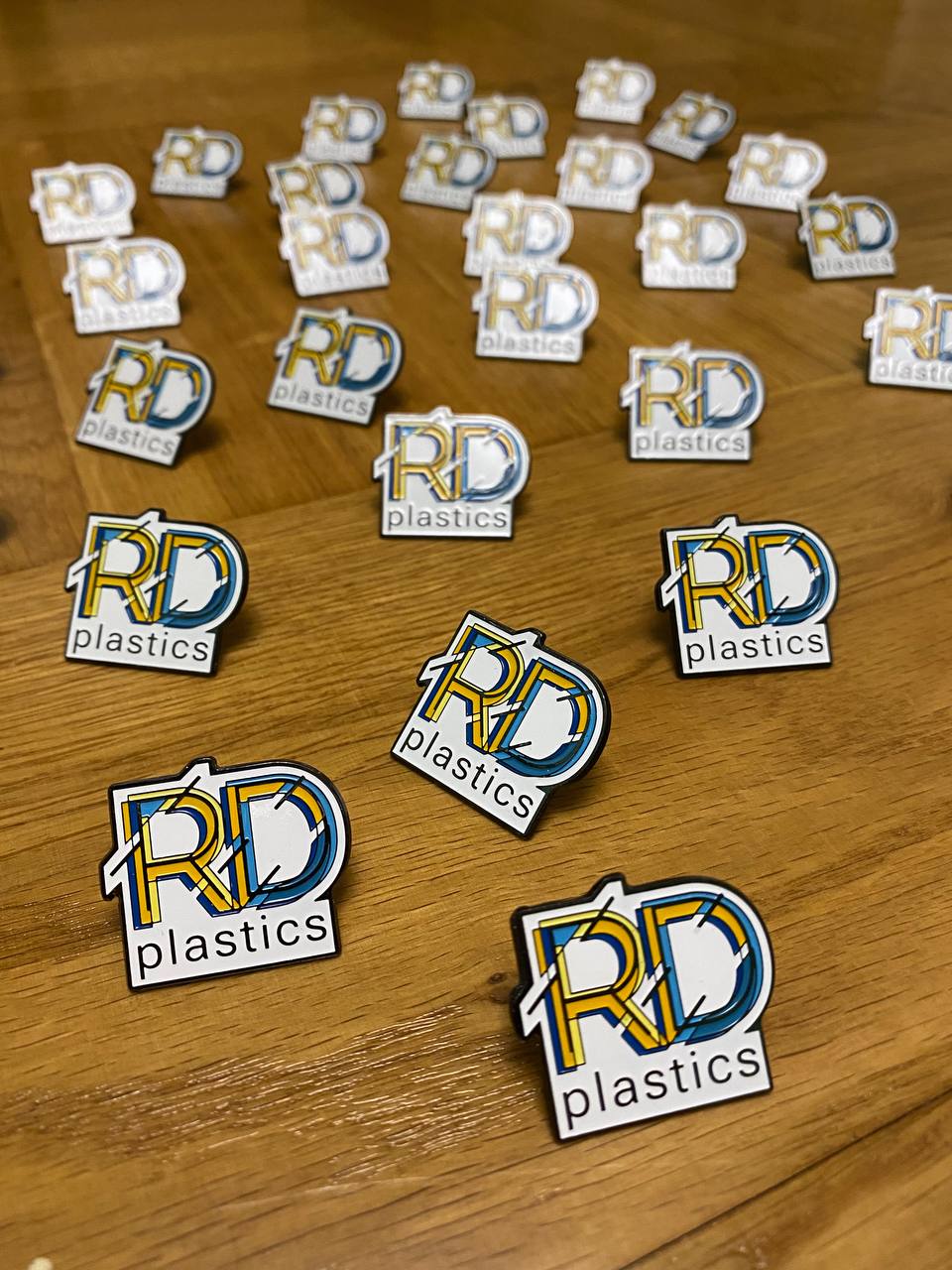rdplastics and hella enamel pins and sticker bundle set