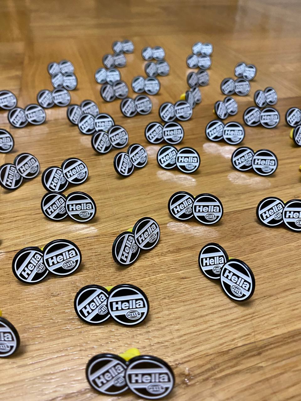 rdplastics and hella enamel pins and sticker bundle set