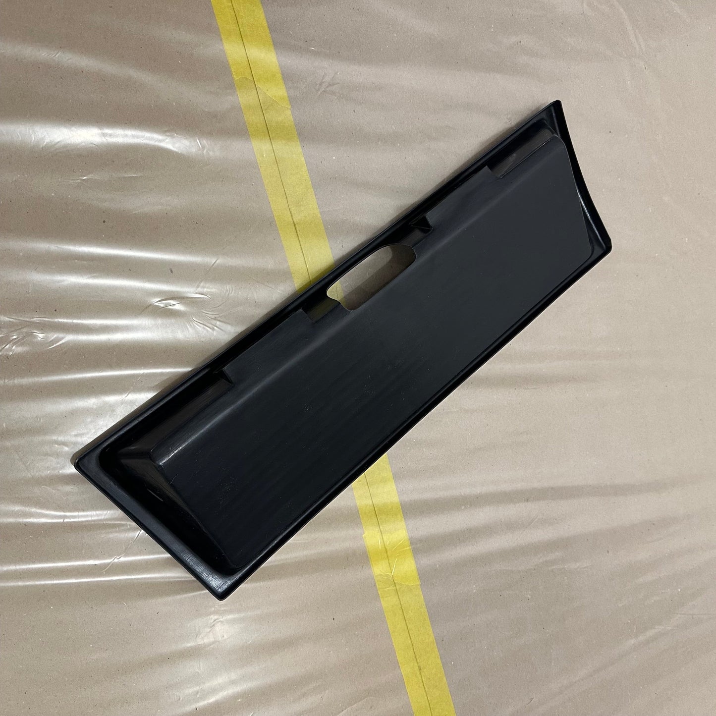 BMW E30 Late Model Plastic License Plate Filler