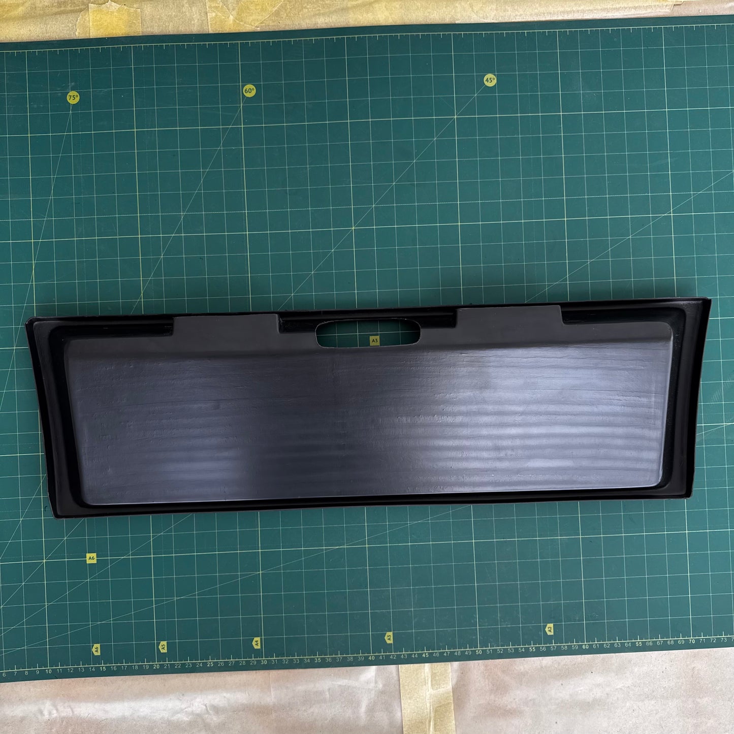 BMW E30 Late Model Plastic License Plate Filler
