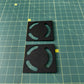 VW Golf MK2 MK3 Rear Camber Plates -2° / -3° Steel Black Oxide