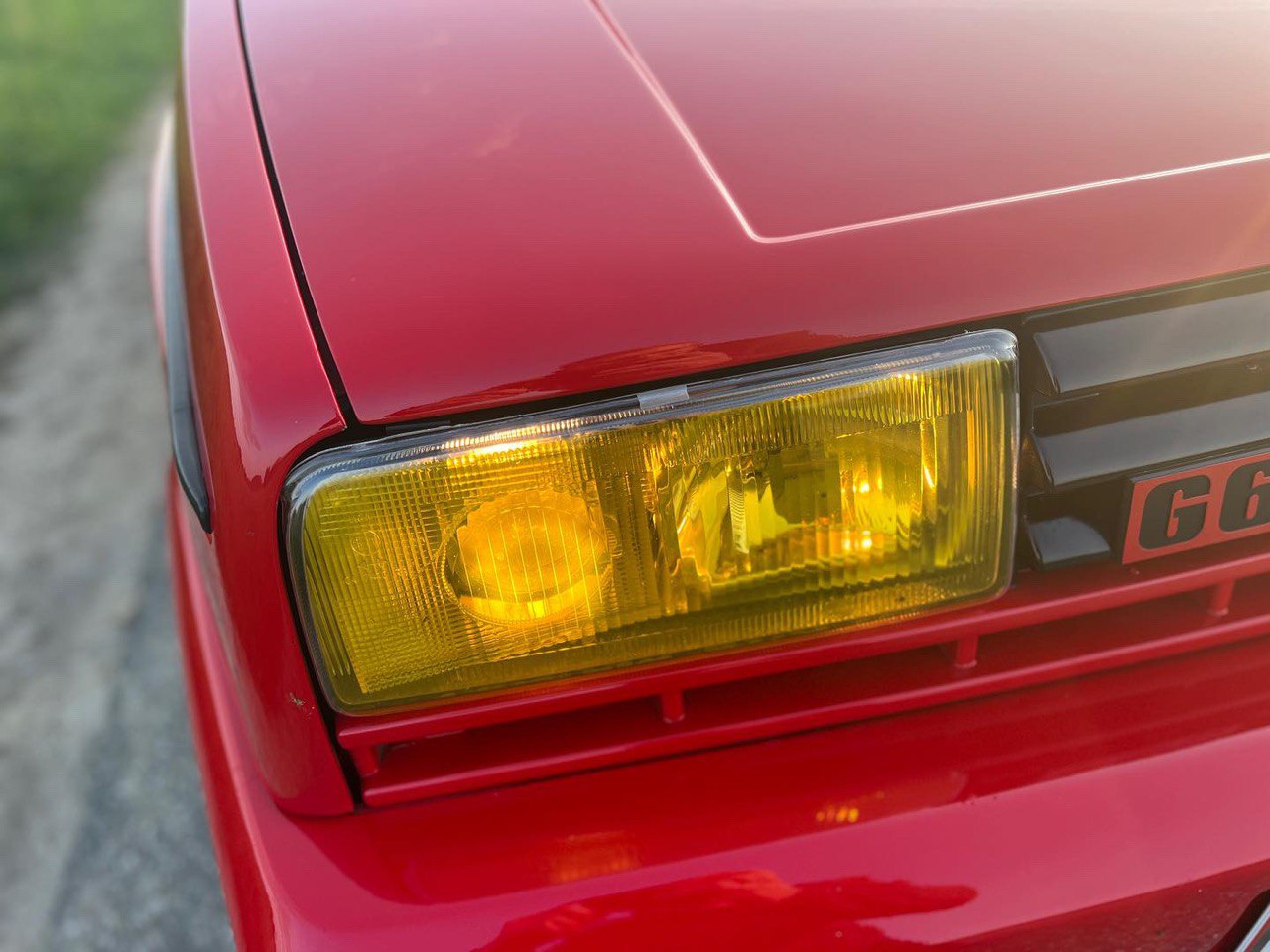Cubiertas de faros Rallye Golf mk2