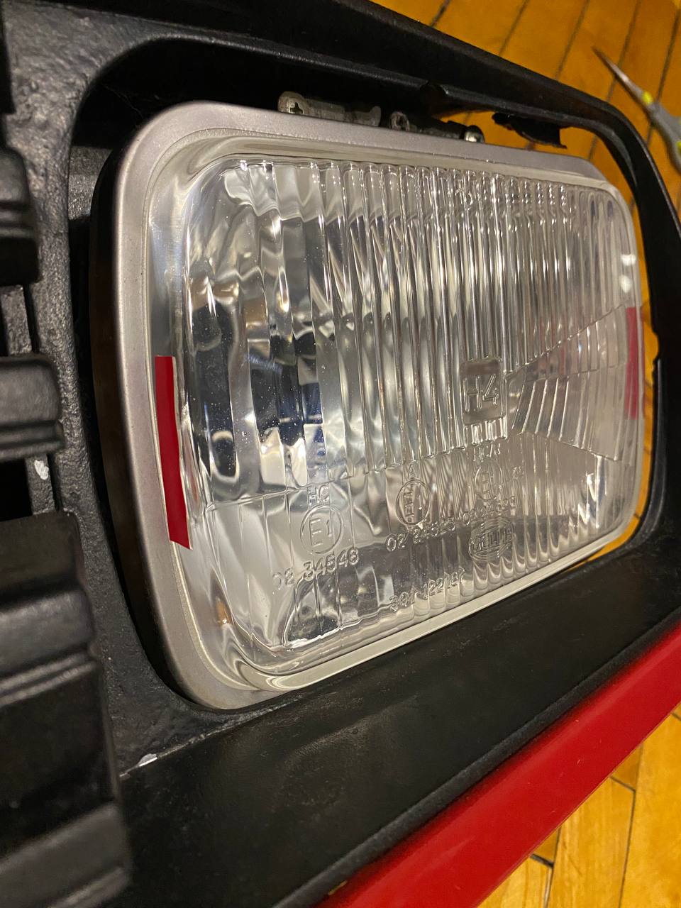 RARO Hella Sport Grill Estilo Cubiertas de faros Tapas VW GOLF MK2 GTI 16V G60