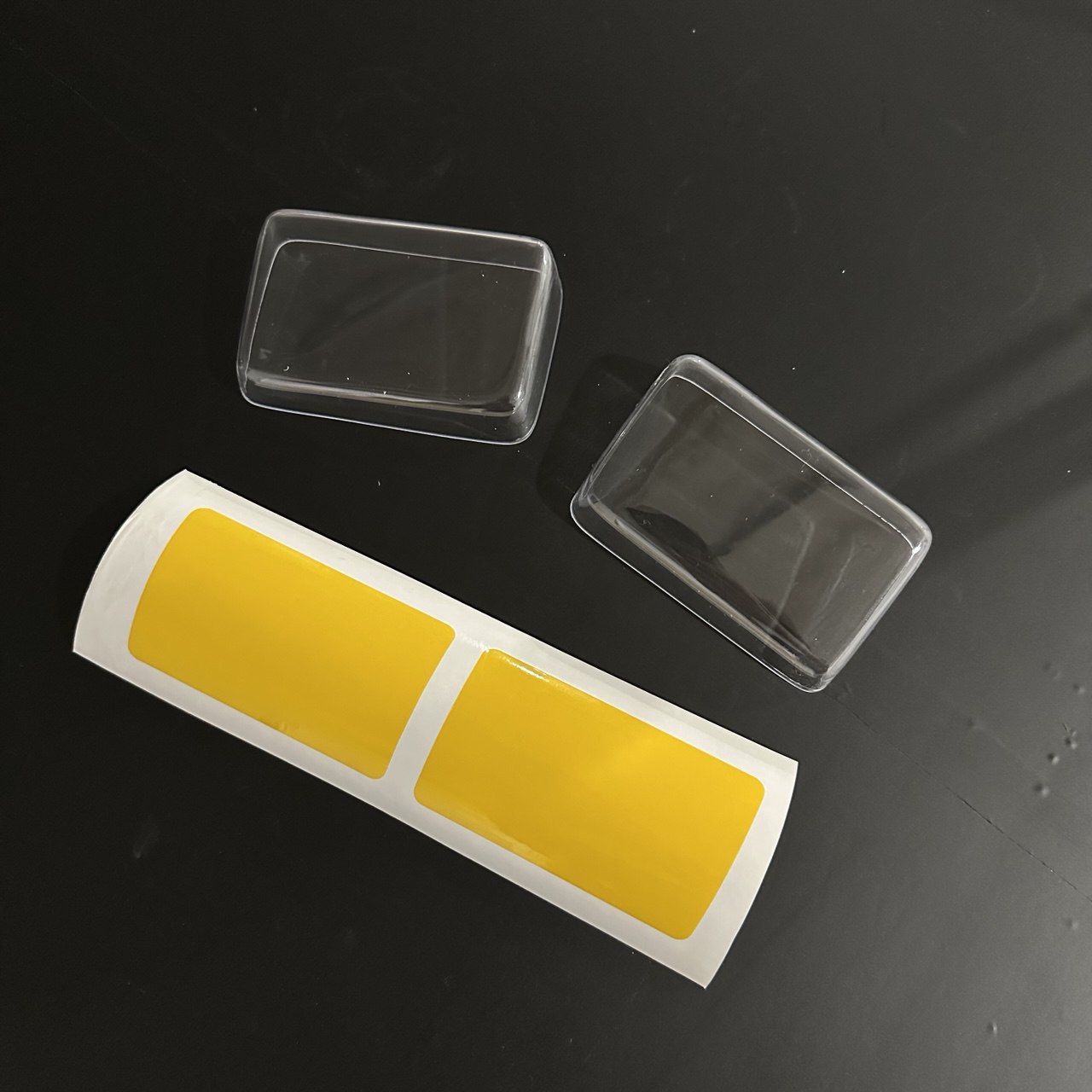 Rallye Golf mk2 fog light covers clear or yellow tinted