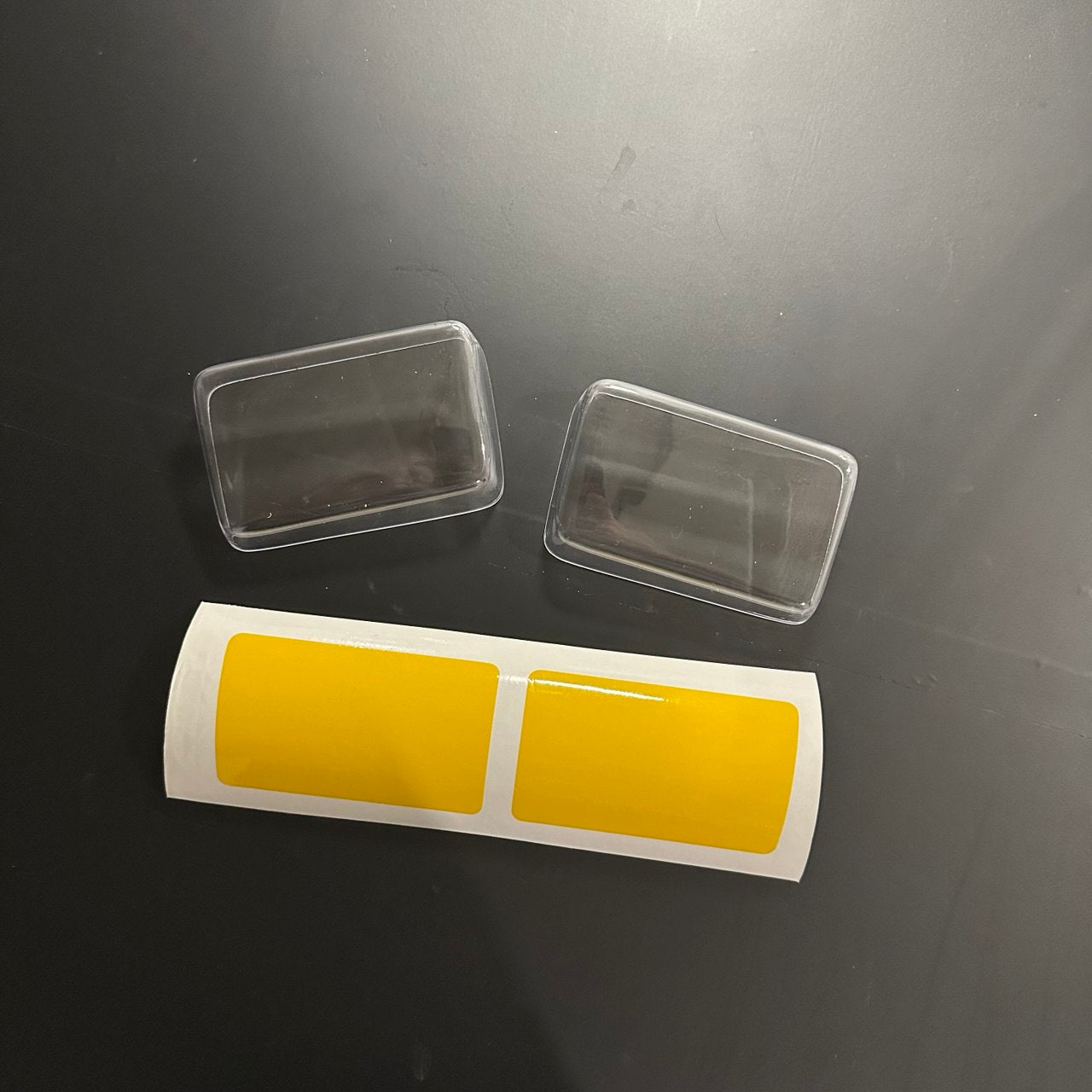 Rallye Golf mk2 fog light covers clear or yellow tinted