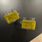 Rallye Golf mk2 fog light covers clear or yellow tinted