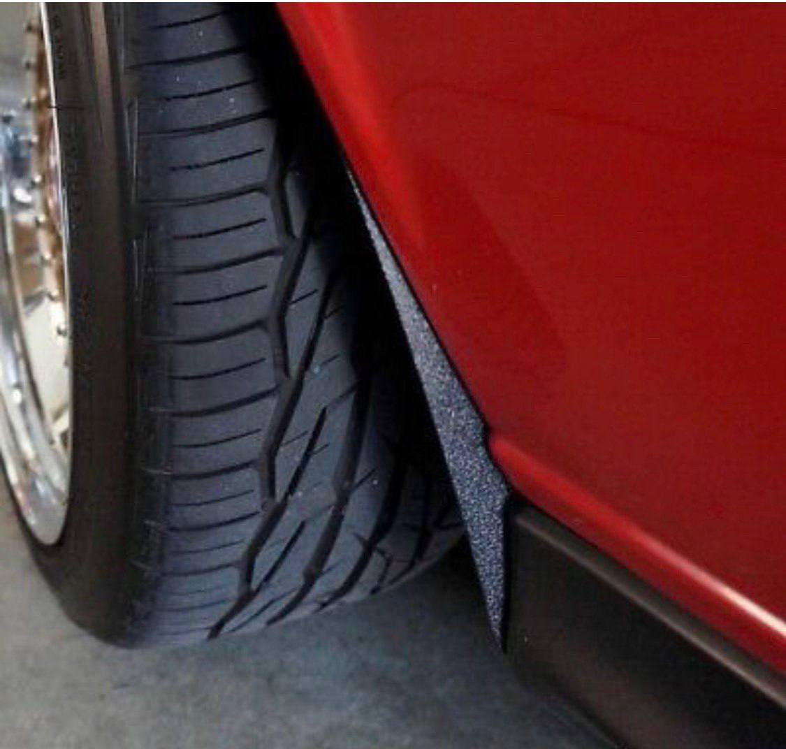 Aileron Arch Splash / Mud Guard Fins for BMW E30 325i 325e 318i M3 E28 E24 E21 E36 E46 Classic 3 Series 5 Series