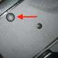 Side mirror manual adjustment dummy 321 867 163 VW Golf Jetta mk2