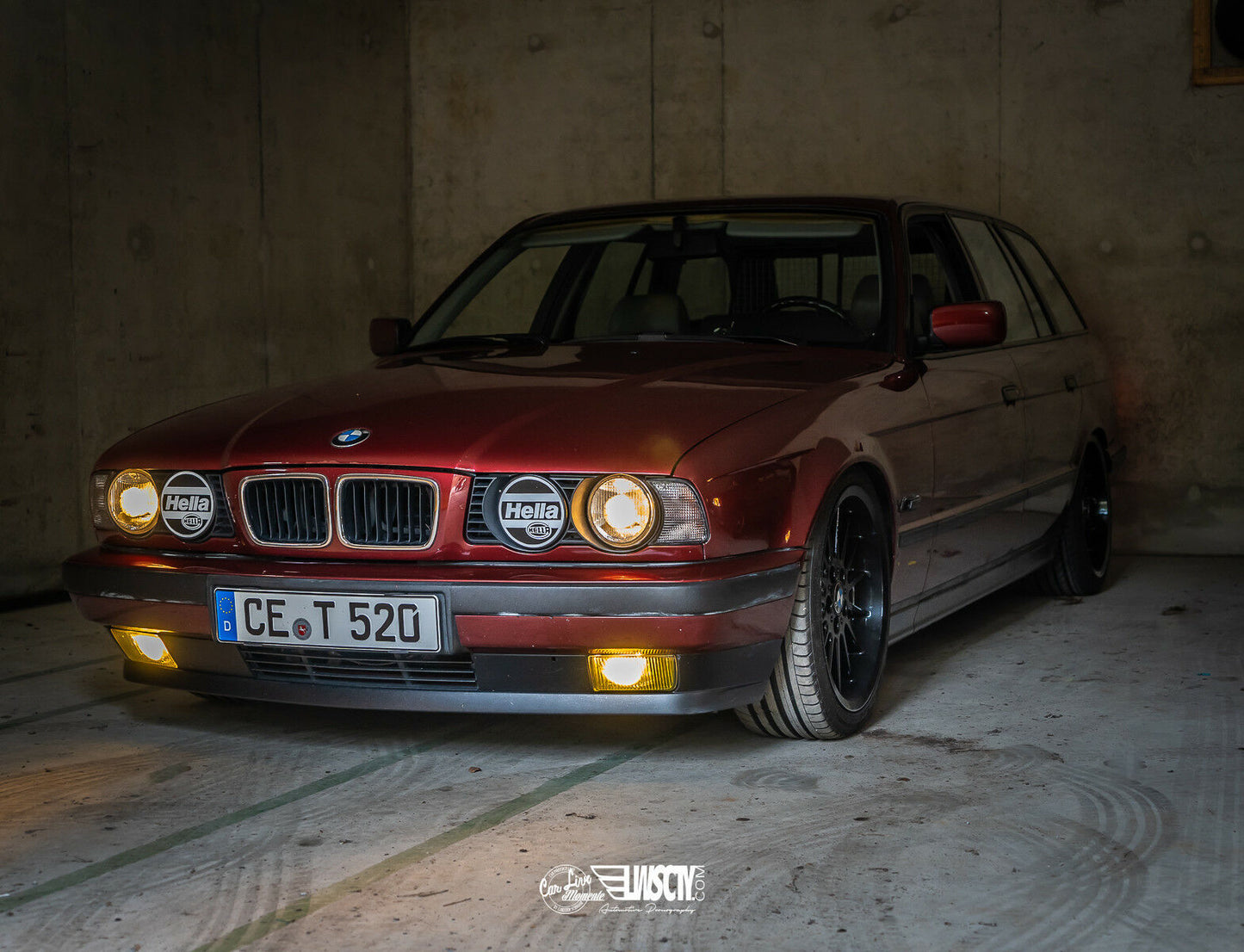 RARE Hella Style High Beam Euro Headlight Covers Caps BMW E30 E32 E34 E28 E9 E3