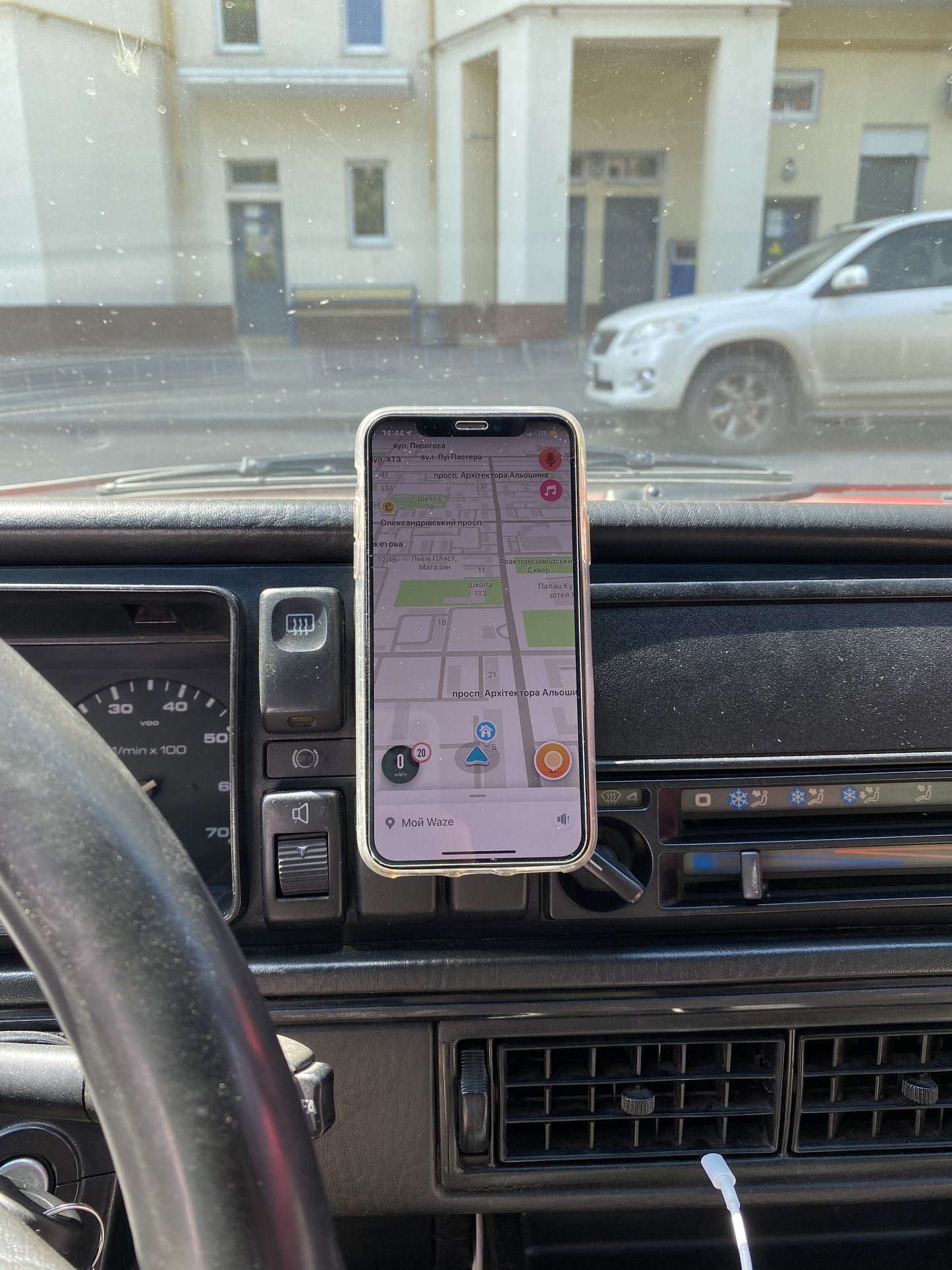 Soporte magnético para teléfono para VW Golf Jetta mk2 