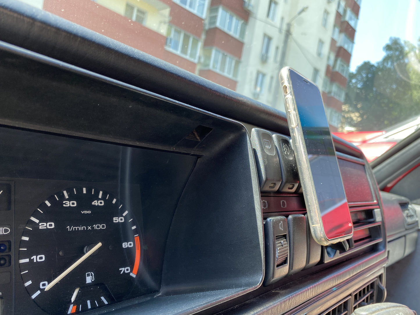 Soporte magnético para teléfono para VW Golf Jetta mk2 