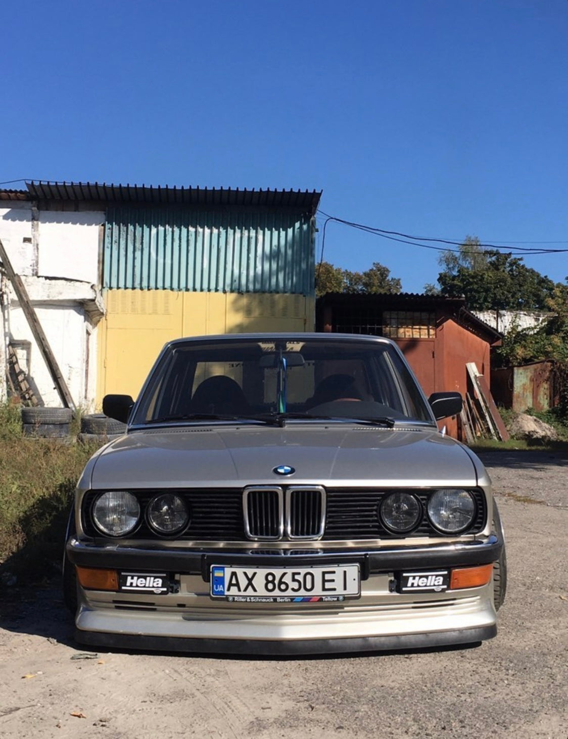 SELTENE frühe schwarze Nebelscheinwerfer-Abdeckungen im Hella-Stil für BMW E30 E28