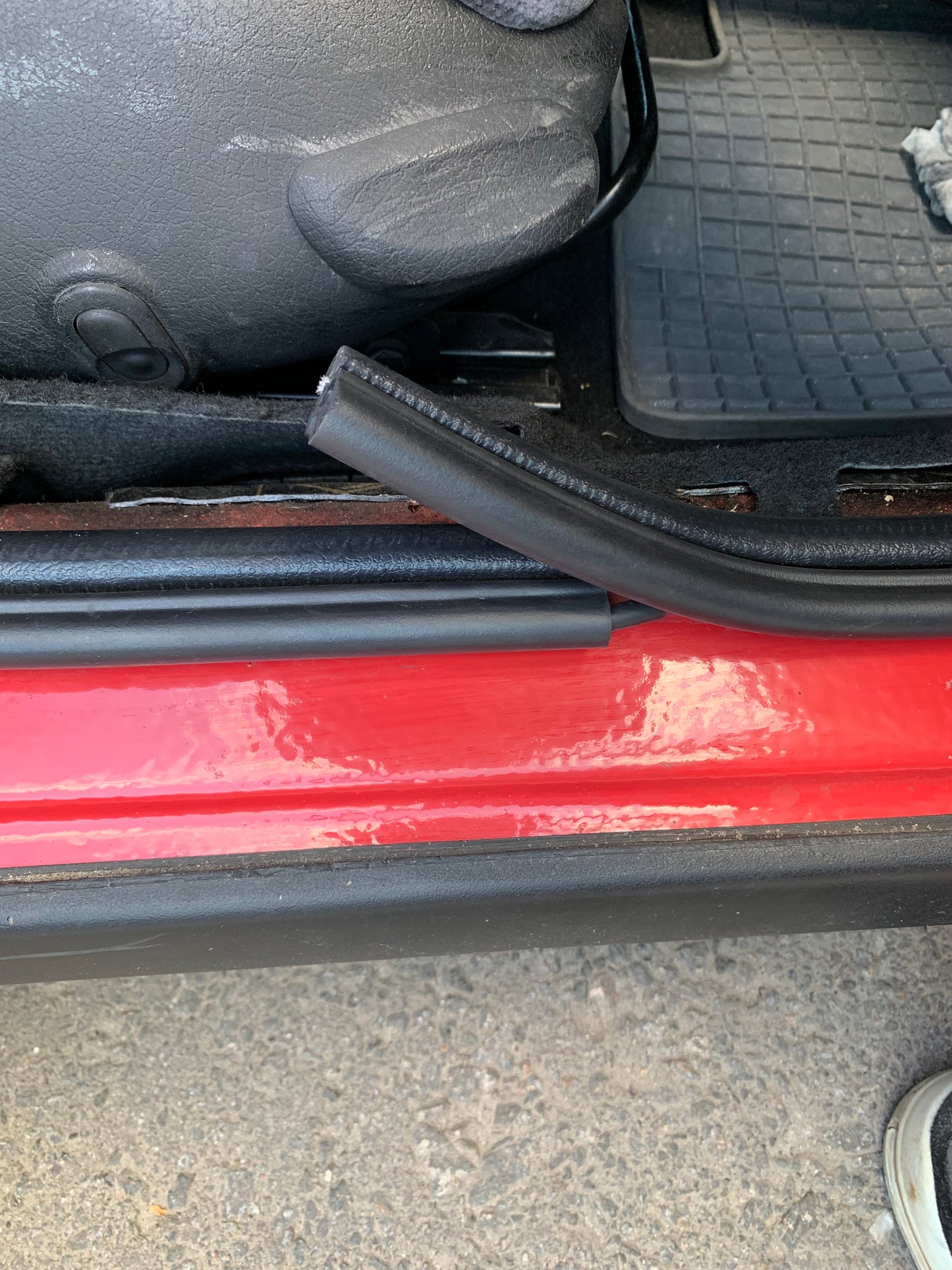 Junta de apertura de puerta 3 y 5 puertas Mk2 golf jetta GTI 16V G60 Rallye