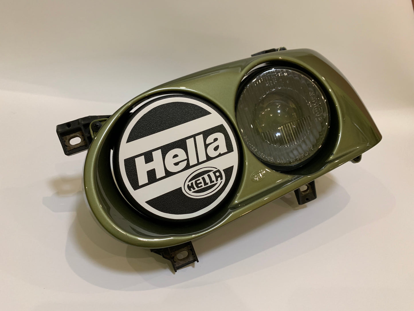 RARE Hella Tapas de cubiertas de faros redondos dobles VW GOLF MK3 GTI 16V VR6