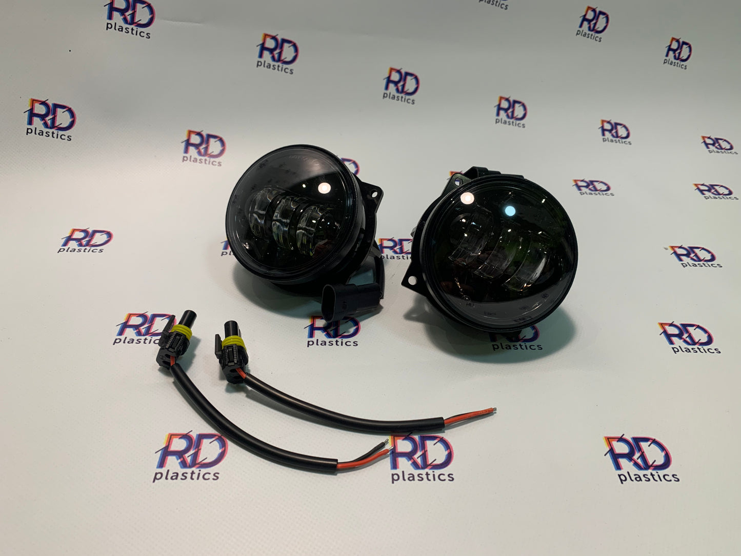 Faros antiniebla LED y soportes para parachoques Mazda mx5 nb