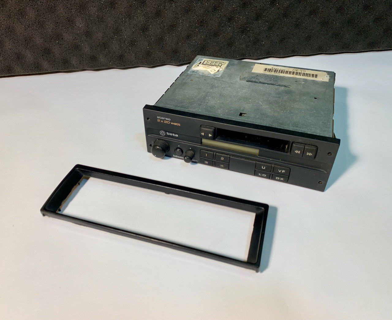 VW audio radio MARCO alfa beta gamma rallye golf 2 GTI G60 16V RALLYE RARO