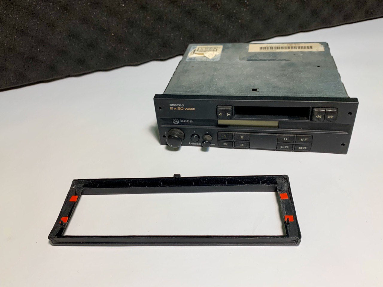 VW audio radio MARCO alfa beta gamma rallye golf 2 GTI G60 16V RALLYE RARO