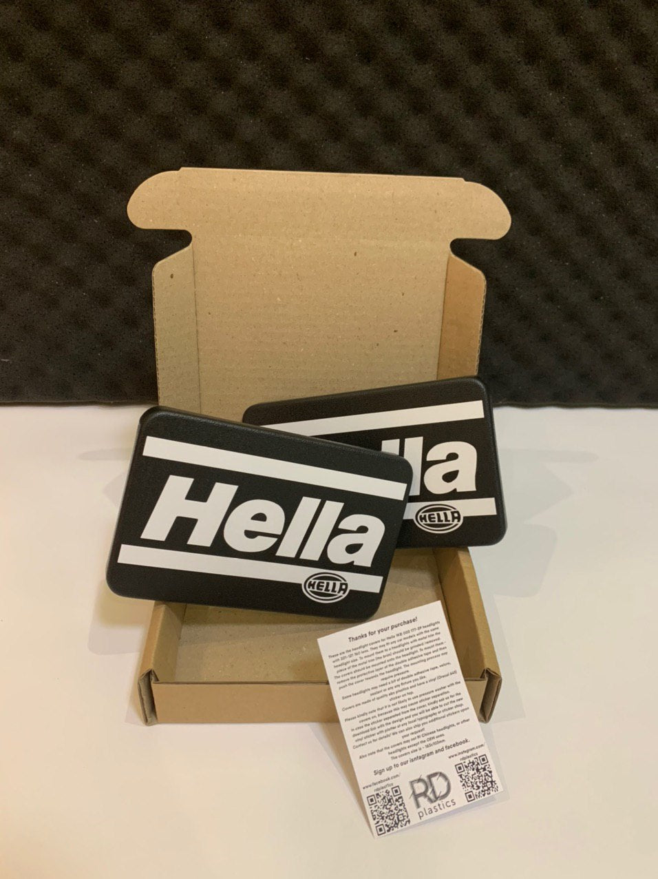 RARE Hella Style USA Cubiertas de faros BMW Taifun VW Scirocco grill e30 golf mk2