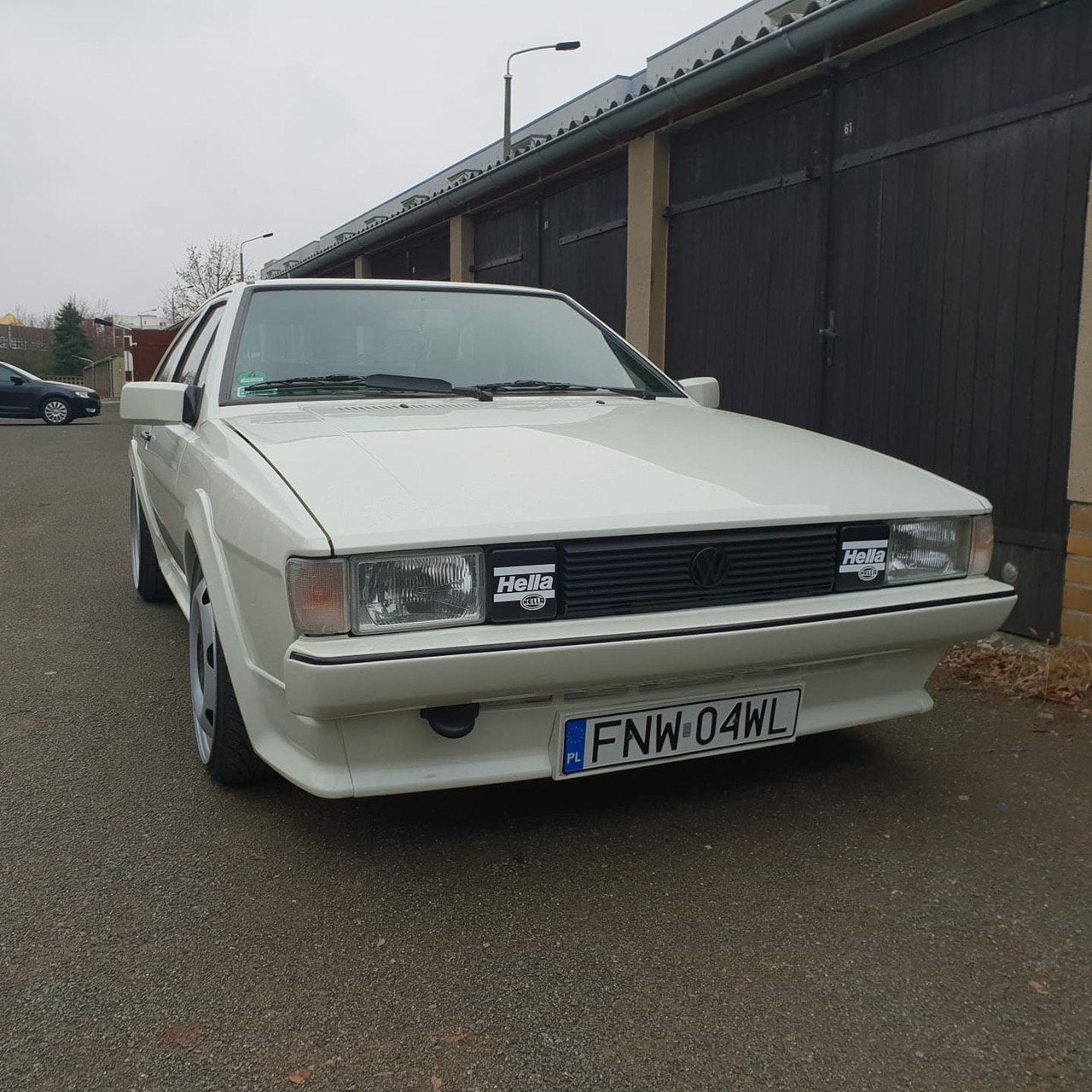 RARE Hella Style Scirocco mk2 Euro Front Fog Light Covers VW 16V G60 VR6 T3