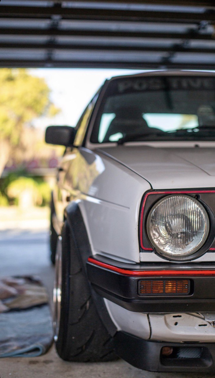 VW Golf Jetta mk2 kleine Stoßstangen-Blinkerblenden / Kanyes