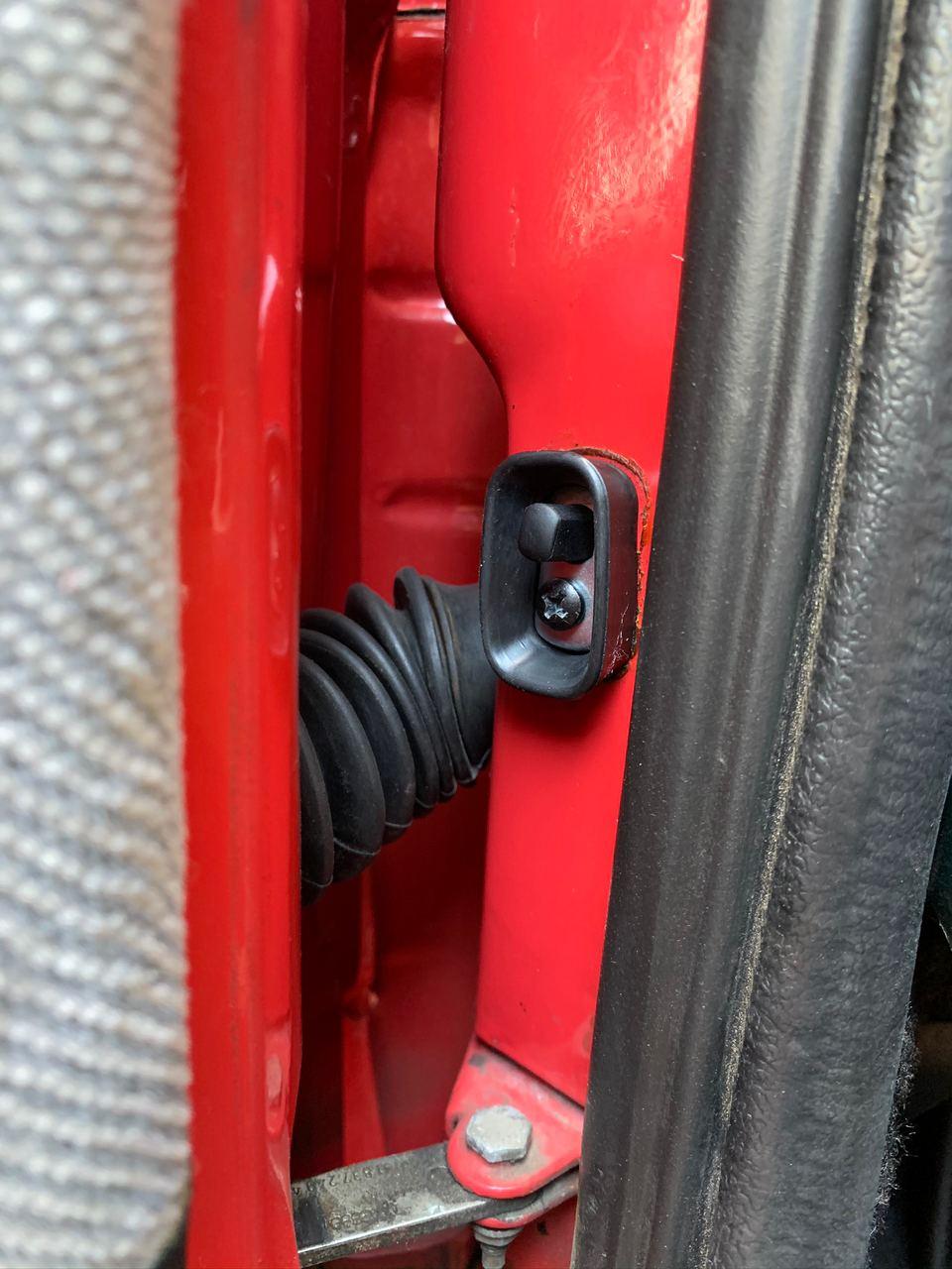 Interruptor de contacto de puerta con junta VW Golf Jetta mk2 mk1 escarabajo t2 t4 karmann ghia