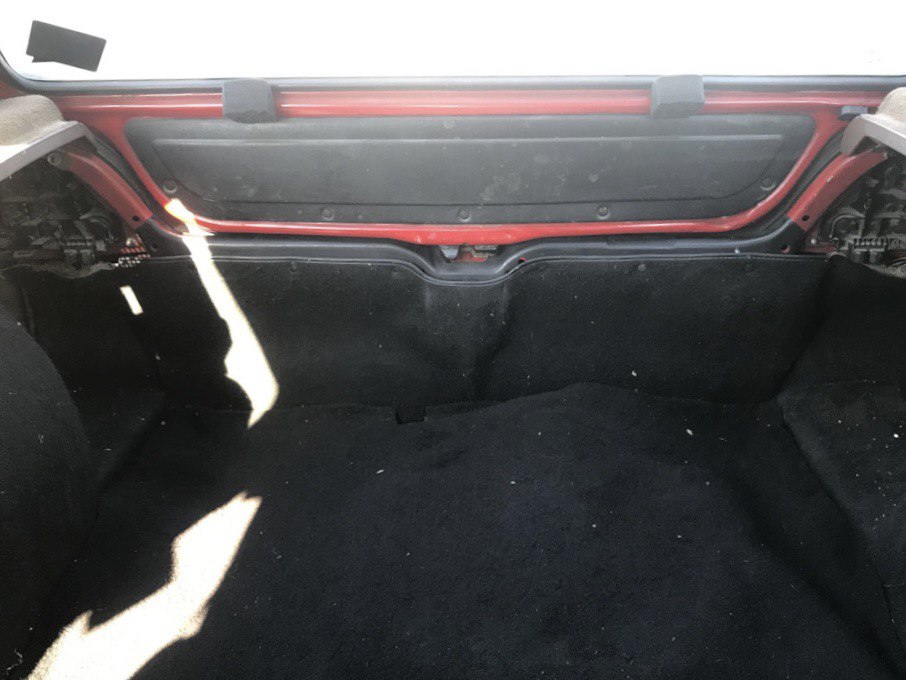 Alfombrilla para maletero de Golf mk2 / revestimiento de maletero enmoquetado 